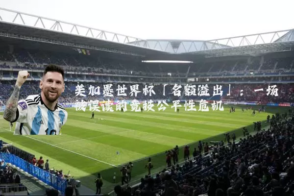 美加墨世界杯「名额溢出」：一场被误读的竞技公平性危机